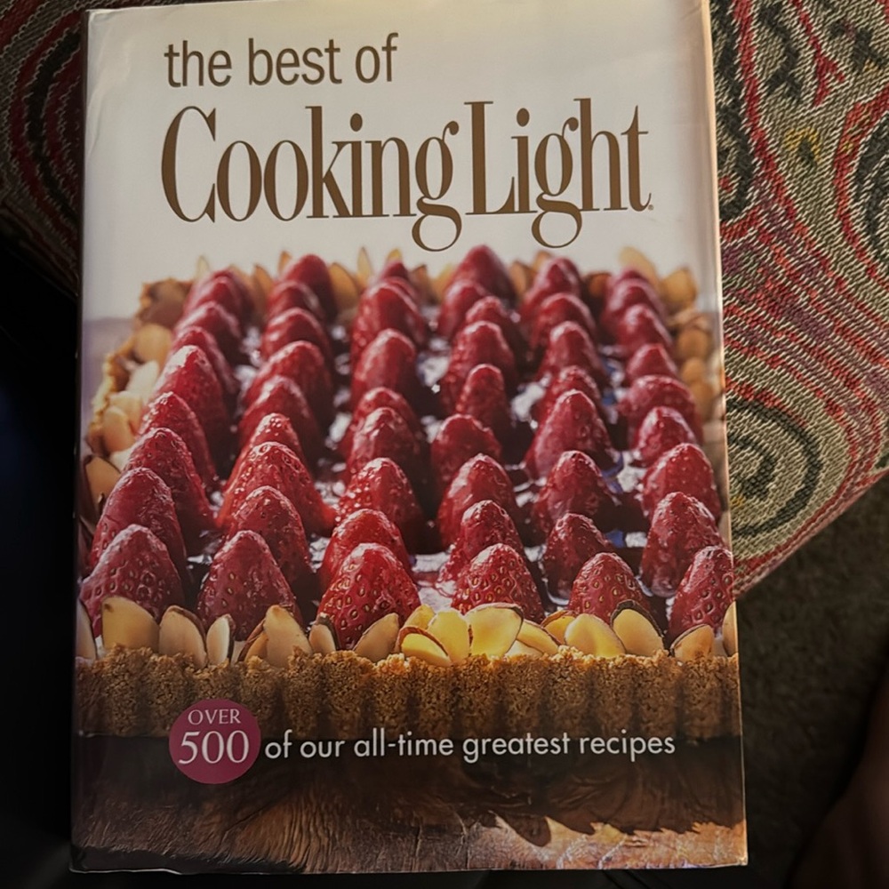 Recipes Book Holley Contri Johnson The Best of Cooking Light Cookbook Recipes